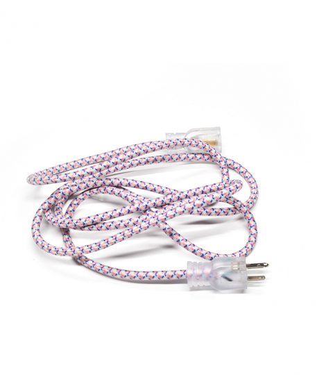 16/3 8 Feet Safety Indoor Extension Cord For Home Extensions Using Cul Cetl Approved With Fabric