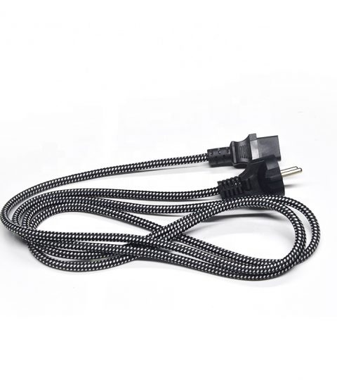 16/3 9feet Safety Indoor Extension Cord For Home Extensions Using Cul Cetl Approved With Fabric