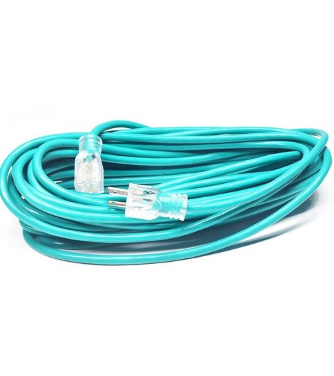 16/3 50ft Power Retractable Electrical Outdoor 220v Heavy Duty Waterproof Extension Cords