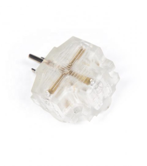 T-shape Triple 3 Outlet Heavy Duty Grounded Wall Plug Tap Adapter Transparent Color Wall Socket Industrial Standard Grounding