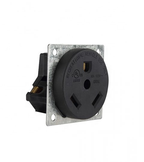 Manufacturer 125V 250V 30A Nema TT-30R Female Receptacle Wall Socket