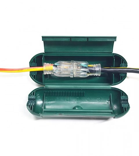 Outdoor Waterproof Extension Cord Safety Seal Water Resistant Cord Cover Electrical Plug Standard Grounding Box Connectors
