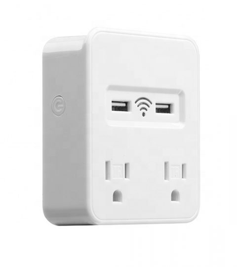 Smart Usb Outlet Wifi Control Remote Switches Google Home Wifi Light Switch CUL Listed