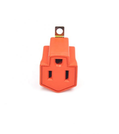 3-2 Prong Adapters Grounding Adapter 3-Prong To 2-Prong Adapter Converter Fireproof Material