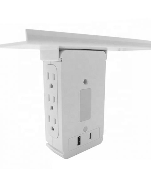 Type C Power Strip With Surge Protector Night Light Ac Socket