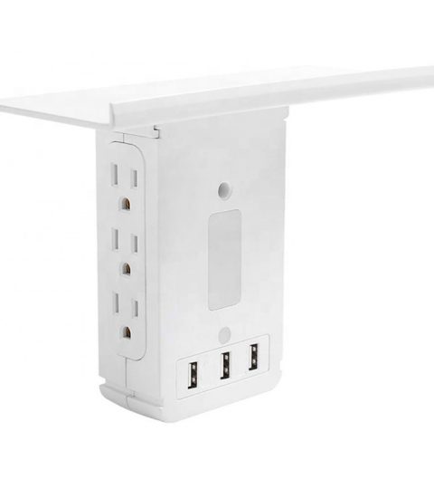 Socket 6 Port Surge Protector Wall Outlet