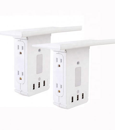 Power Socket With Usb Port 3 USB Ports 5V/3.4A With Led Night Light