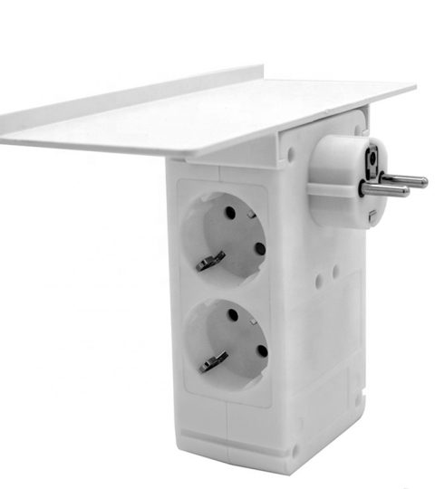 Eu 4 Outlet Wall Socket With 2 USB