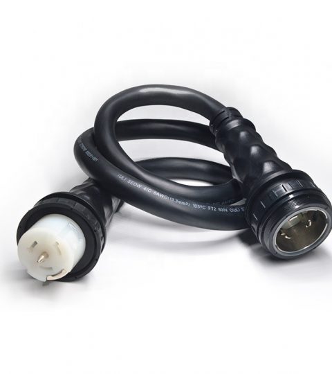 8/3&6/1 SEOW Heavy Duty Twist Locking Generator Power Extension Cord CS6365P CS6364R Outdoor Extension Cord