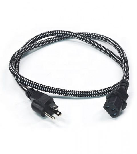 CUL Listed Universal Power Cord NEMA 5-15P To C13 For Computer Printer