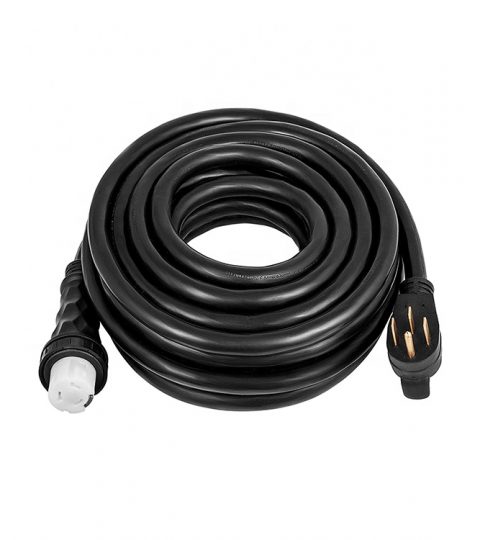 Shore Power Extension Cord 50A Male 14-50P To Marine 50A Lock Female SS2-50R 25FT CUL CETL APPROVED