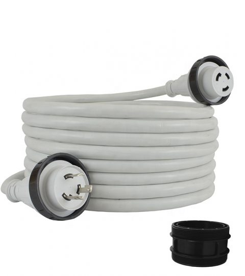 Shore Power Extension Cord 30A Lock Male L5-30P To 30A Lock Female L5-30R 25FT