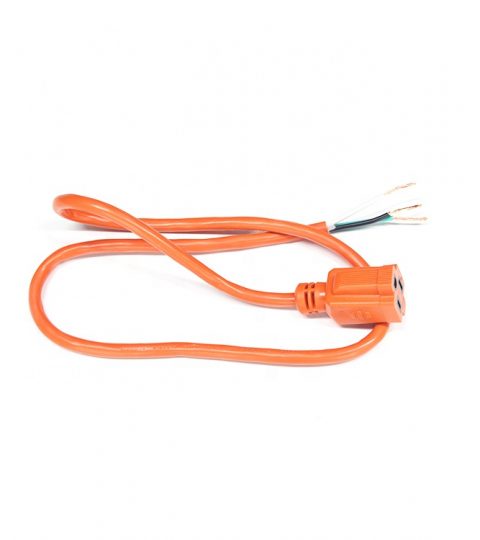 16AWG ETL Approved SJTW 13Amp 3-Wire Oven Power Cord 12inch