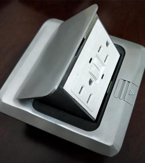 15A GFCI Socket Square Under Floor Box Floor Outle