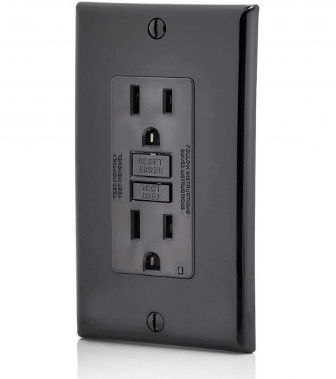 15A 125V WR/TR Household Outdoor Socket GFCI Receptacle Wall Outlet