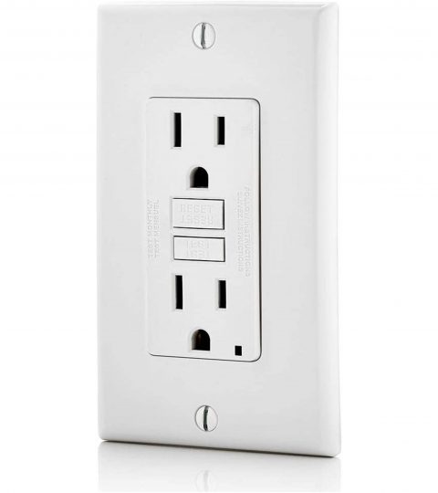 15A 125V WR/TR Household Outdoor Socket GFCI Receptacle Wall Outlet