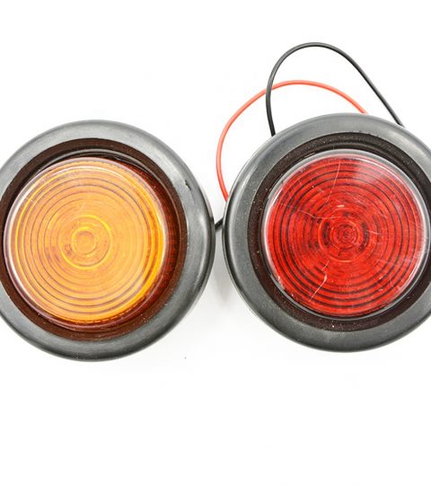 3.5-inch 12V LED Circular Custom Production Marking Lights Truck Lights Side Lights Automotive GM Refit