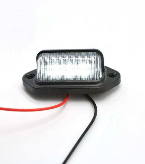 Passenger Car Trailer Truck Truck Armored Car OFF-road Vehicle GM Highlighted 3LED License Plate Light Pedal Light