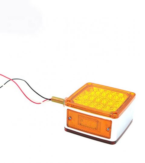 Led American Truck Double-sided Head Light Single And Double Column Forklift Signal Light Trailer Warning Light Trailer Electrop