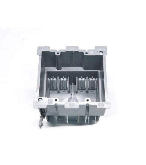 2 GANG DEVICE BOX 34 CI Nonmetallic Cable Box In-Wall Junction Box