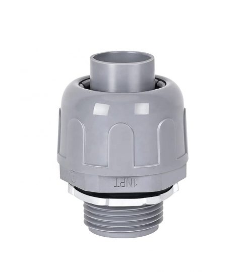 Straight Liquid-Tight Connector Type B Flexible Non-Metallic Electrical Conduit Connector Fitting