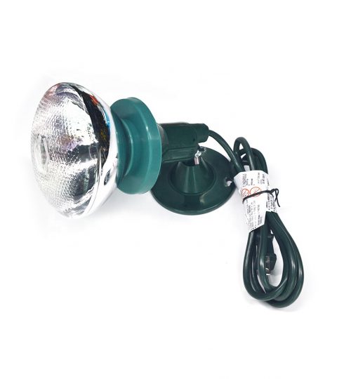 Outdoor Spotlight With Ground Stake 6 Feet Cord PAR 38 Halogen Spotlight 120V Color Green 150W High Temperature Resistance IP65