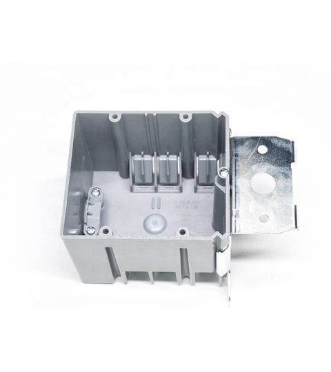 2 GANG DEVICE BOX 34 CI Nonmetallic Cable Box In-Wall Junction Box