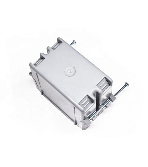 Single Gang Nonmetallic Cable Box In-Wall Junction Box 1-GNG NAIL-ON EL BOX 20CI