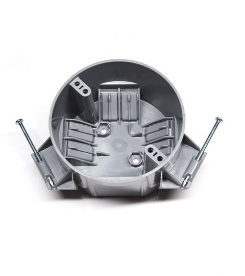 ROUND NAIL-ON EL BOX 20CI Nonmetallic Cable Box In-Wall Junction Box