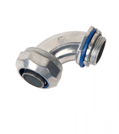 Liquid Tight Connector Angle Type Zinc 1/2”-4”