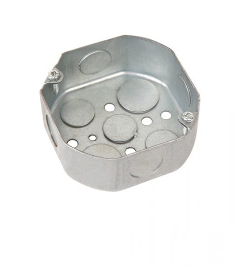 Octagonal Steel Junction Electrical Metal Conduit Switch Box 4” X 4′
