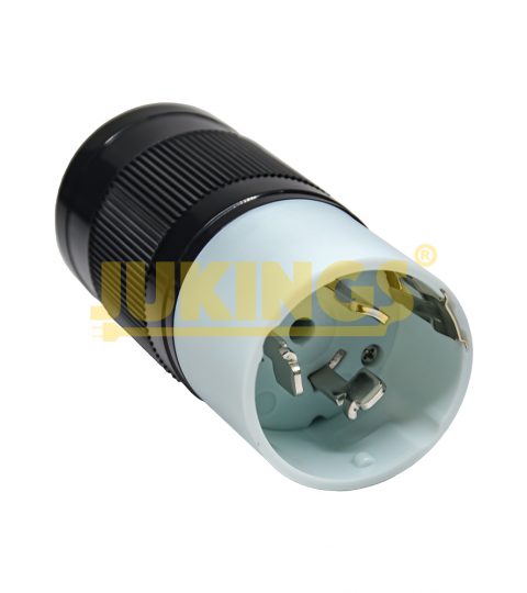 50Amp 250Volt RV Adapter 3-Prong Locking Power Plug NEMA SS2-50P Direct Insertion Charger Plug