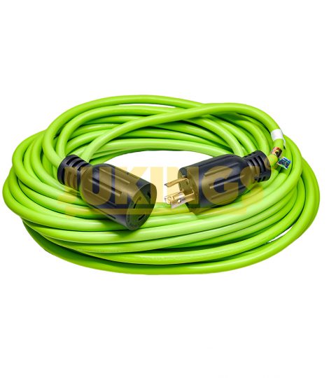 50FT L6-30P To L6-30R Generator Power Cords 3 Prong SJTW 6250W 12/3 Extension Cord With UL Certified
