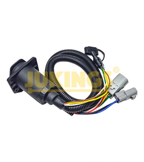 Durable 7pin Wiring Harness Long Lasting Pure Copper Core With High Efficiency Conductivity PVC Insulated Trailer Wire