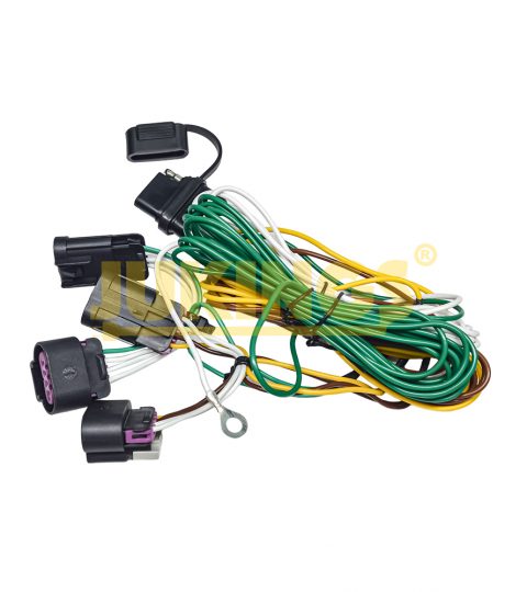 4-Pin Pure Copper Core Trailer Harness With PVC Insulation Short-Circuit Proof For Secure Connections