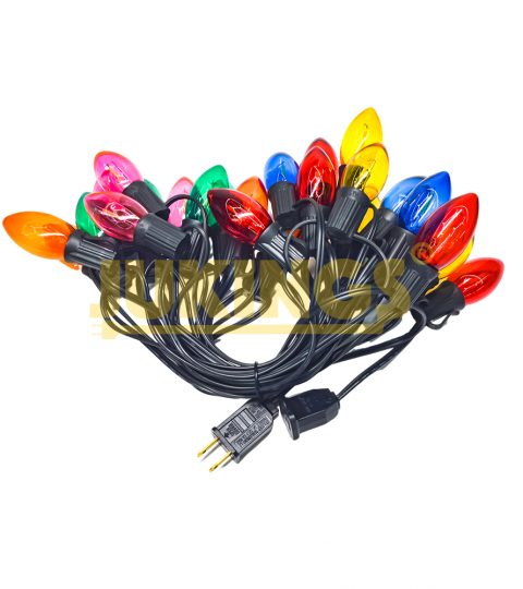 25 Ft Multicolor LED Atmosphere Light String With 1 Foot Lamp Spacing For Commercial And Home Indoor/Outdoor Lighting Decoration