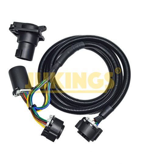 USA Style 7-Pin Modular Trailer Connection Wire Harness Copper Conductor With PVC Insulation For Trailer Converters