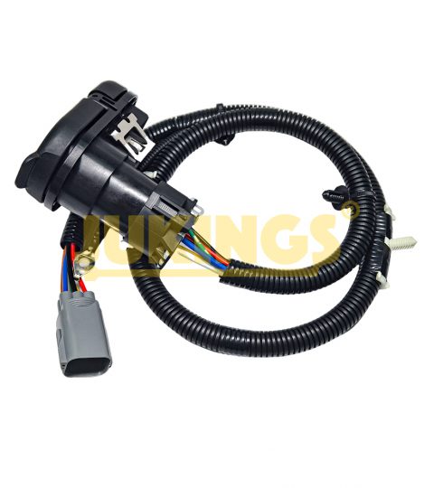 USA Style Heavy Duty 4 Pin 7 Pin Trailer Wiring Harness Durable Reliable Made Copper Conductors PVC For Convertible Trailers