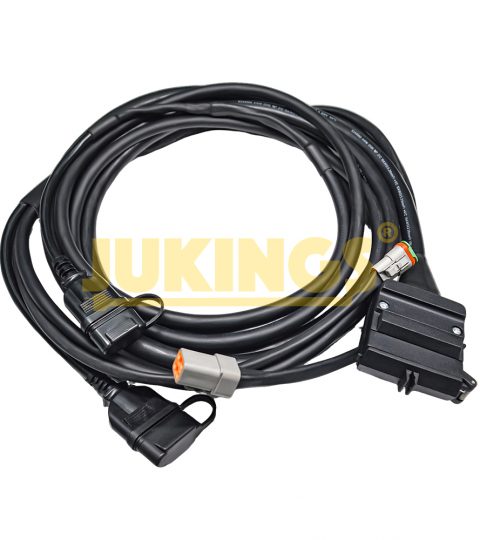 Professional Grade 12-Way Trailer Wiring Harness High Quality 12-Pin Modular Connection Wire Durable Reliable Electrical Wires
