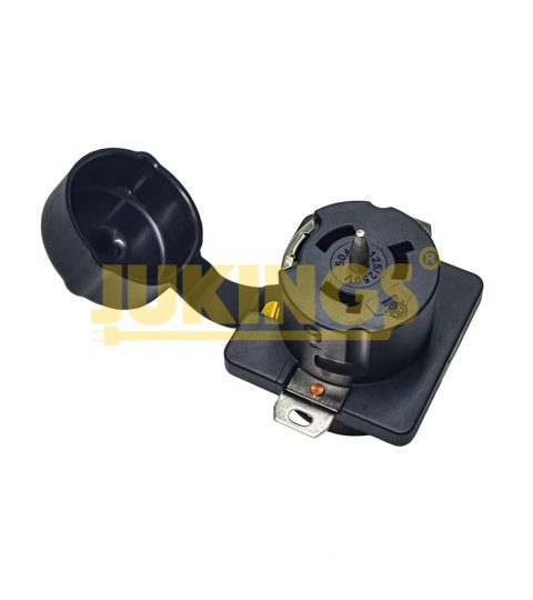 High Performance 125/250V 50A Nema SS2-50R Marine Shore Socket PVC High-Voltage Receptacle Protective Cover US Plug Standard