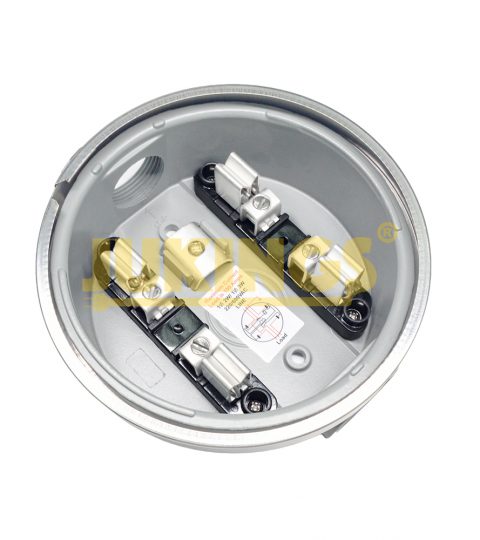 High Quality 100A Residential Meter Box 220V/600V Power Distribution Equipment With 4 Copper Jaws And Aluminum Terminals